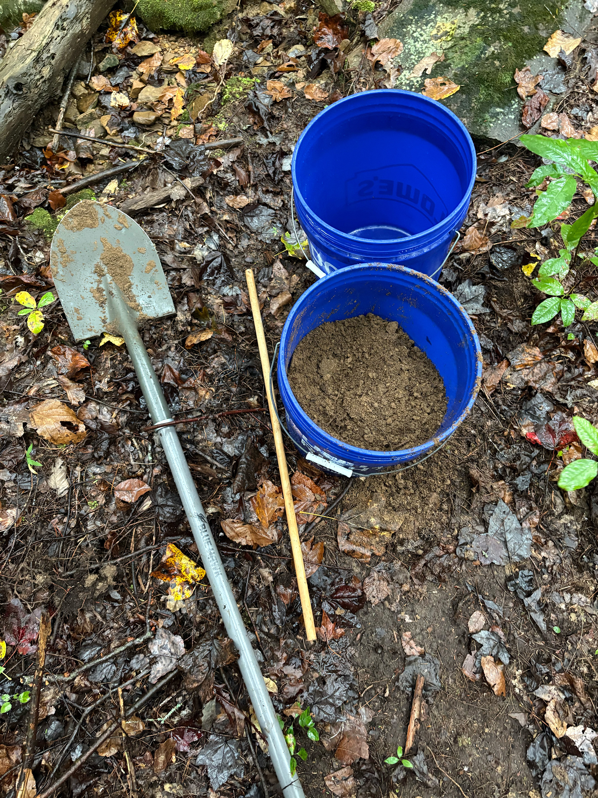 Tools for soil washing Tools for soil washing